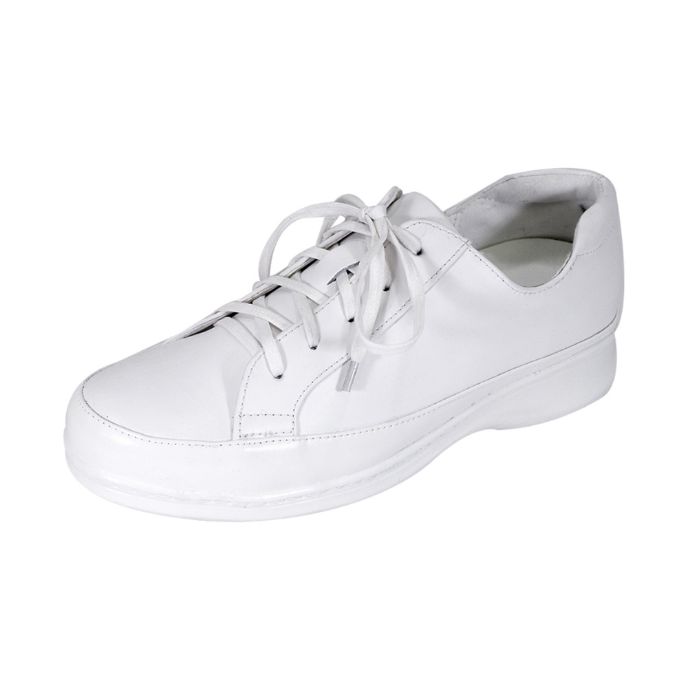 👟 24 Hour Comfort Sasha Women's Wide Width Classic Leather Sneakers 👟